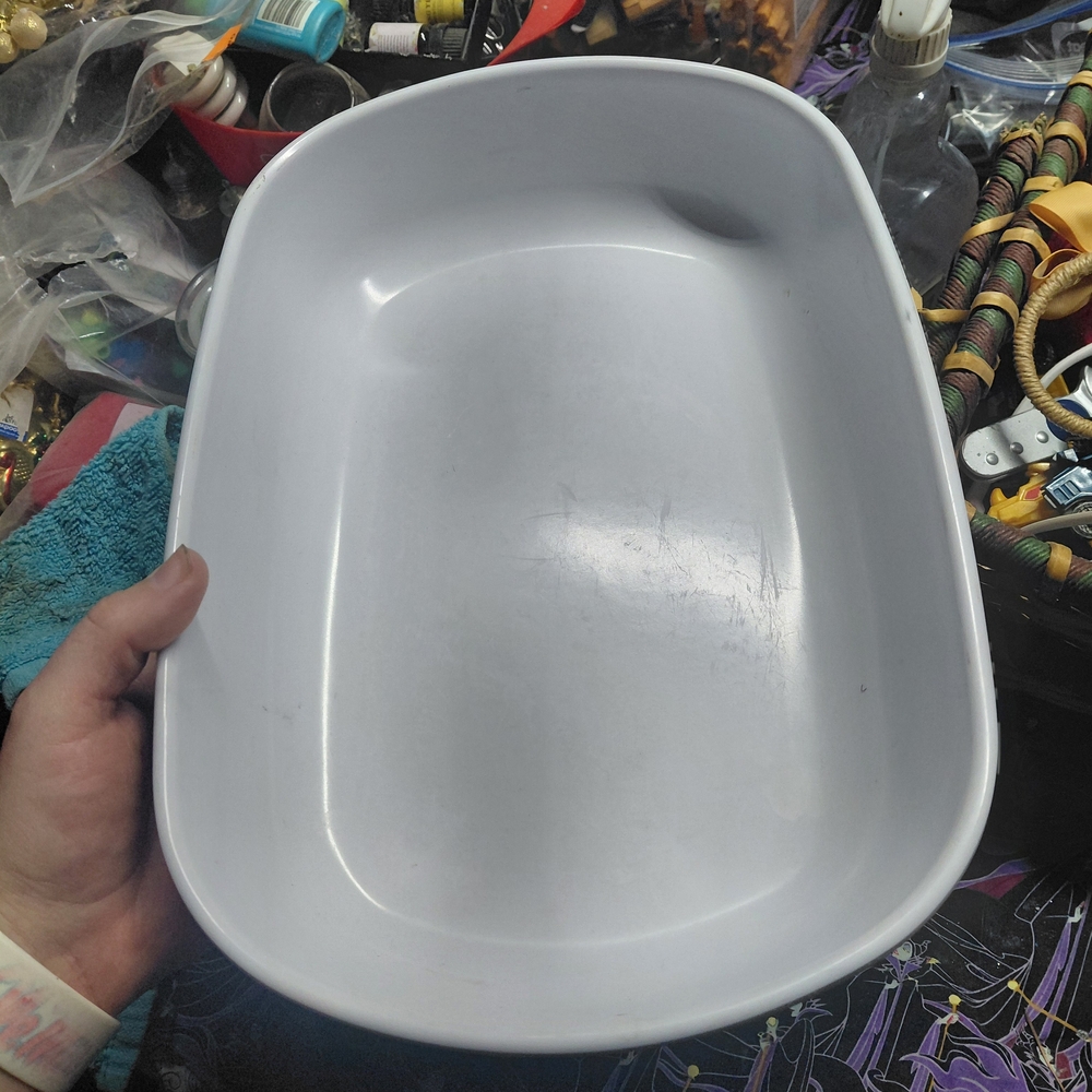 White Food Storage Container